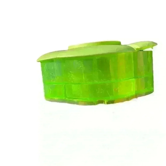 Polly Pocket Green Flower Storage Container With 11 Bins For Clothes Accessories - Picture 8 of 8